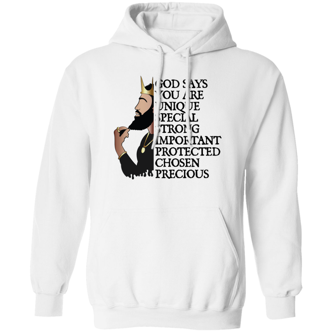 God Says Pullover Hoodie
