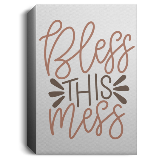 Bless Deluxe Portrait Canvas 1.5in Frame