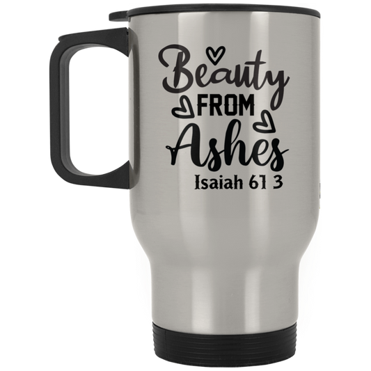 Ashes Silver Stainless Travel Mug
