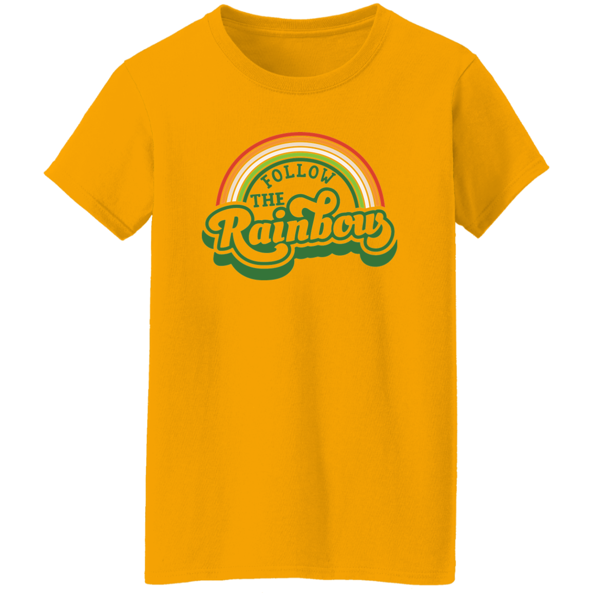 Rainbow Ladies' 5.3 oz. T-Shirt