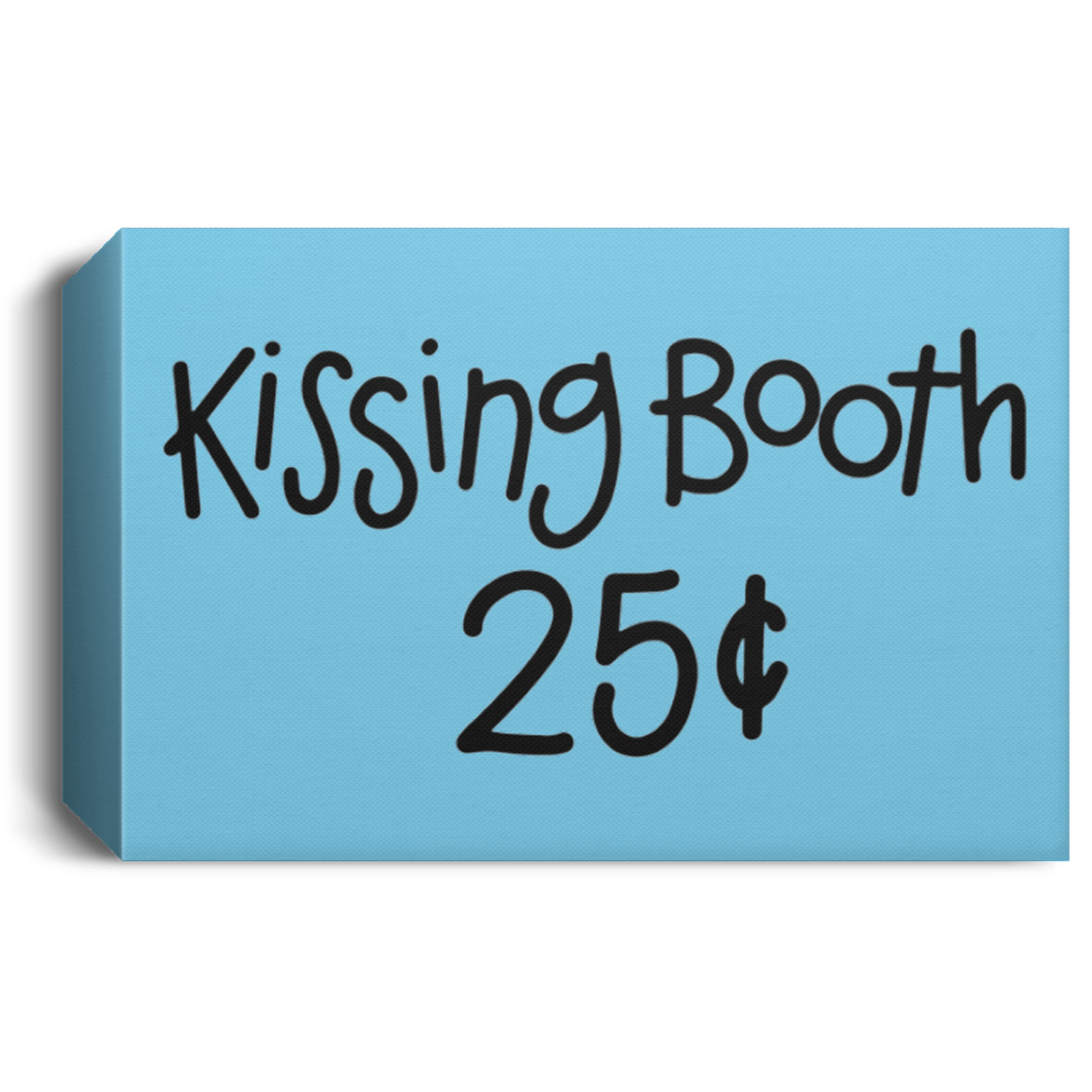Kissing Booth Landscape Canvas 1.5in Frame