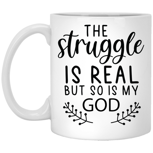 Struggle 11 oz. White Mug