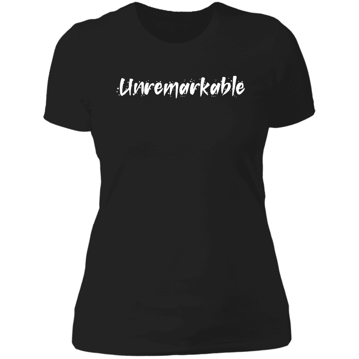 Unremarkable Ladies' Boyfriend T-Shirt