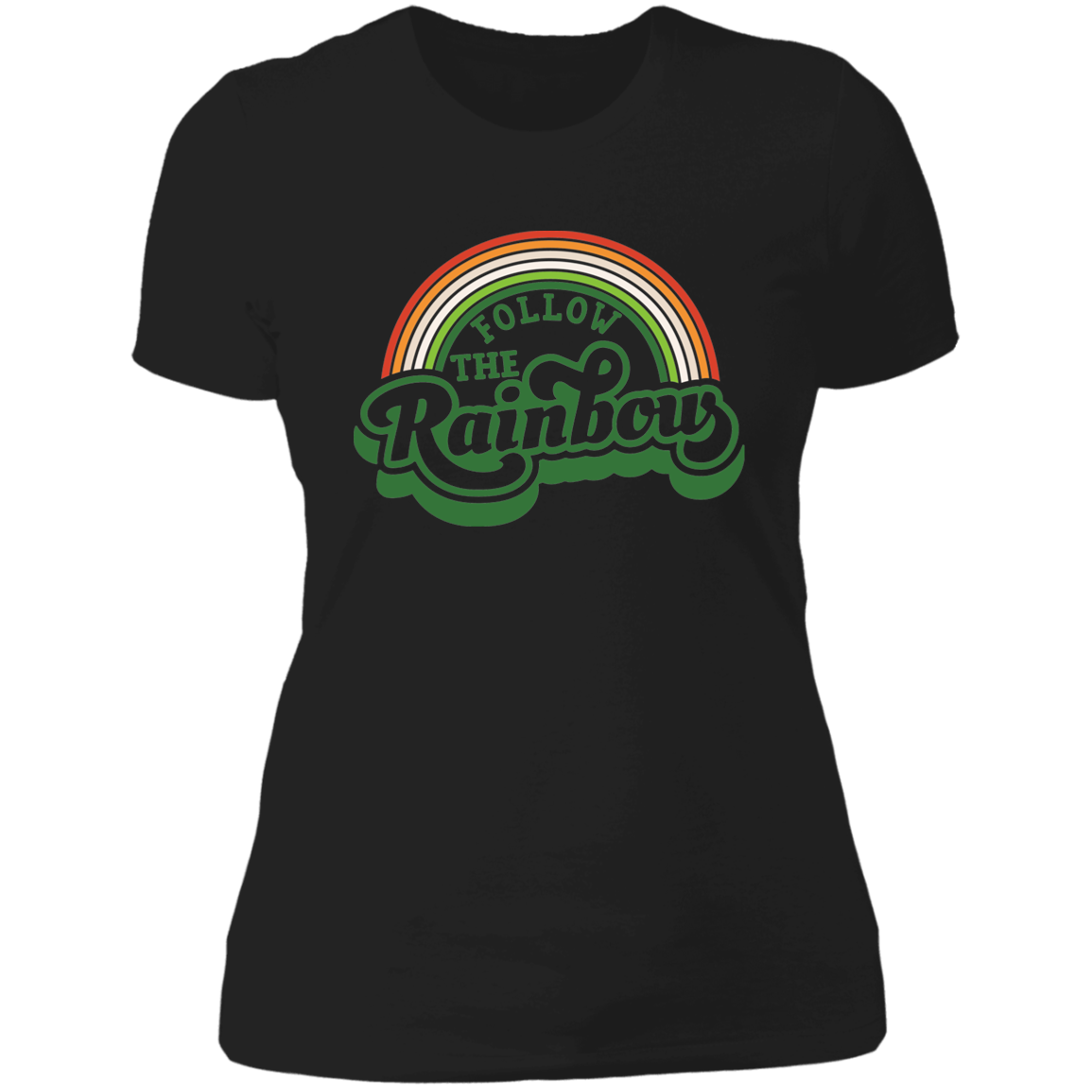 Rainbow Ladies' Boyfriend T-Shirt