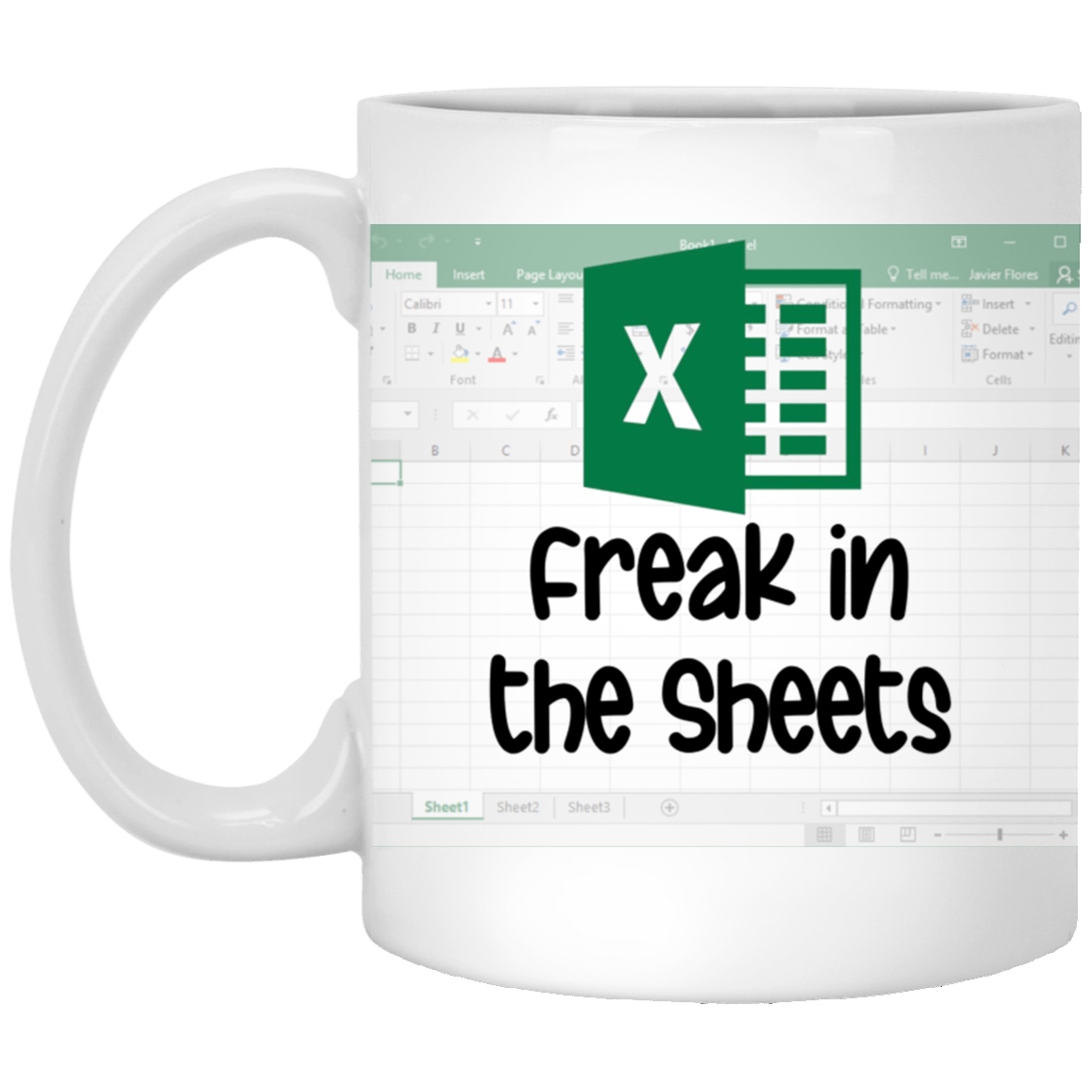 Excel 11 oz. White Mug