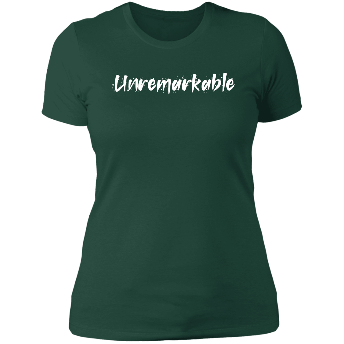 Unremarkable Ladies' Boyfriend T-Shirt