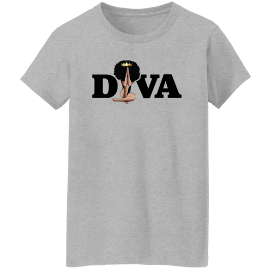 Diva Ladies' 5.3 oz. T-Shirt
