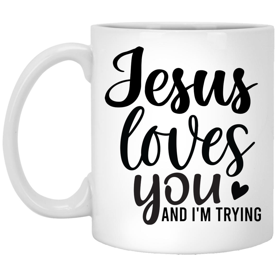 Jesus 11 oz. White Mug