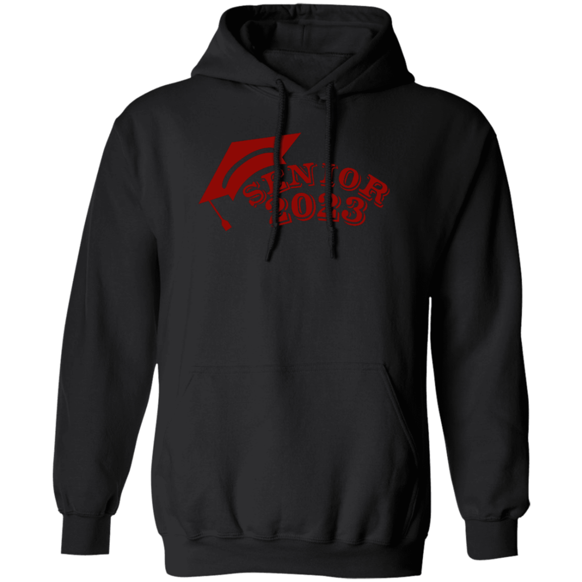 2023 Red Pullover Hoodie