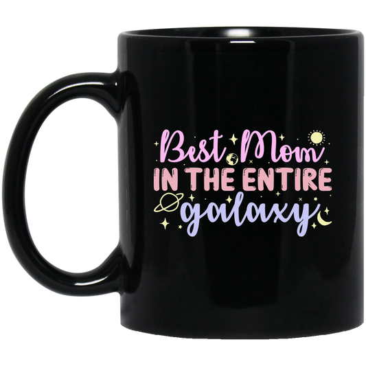 Best Mom 11 oz. Black Mug