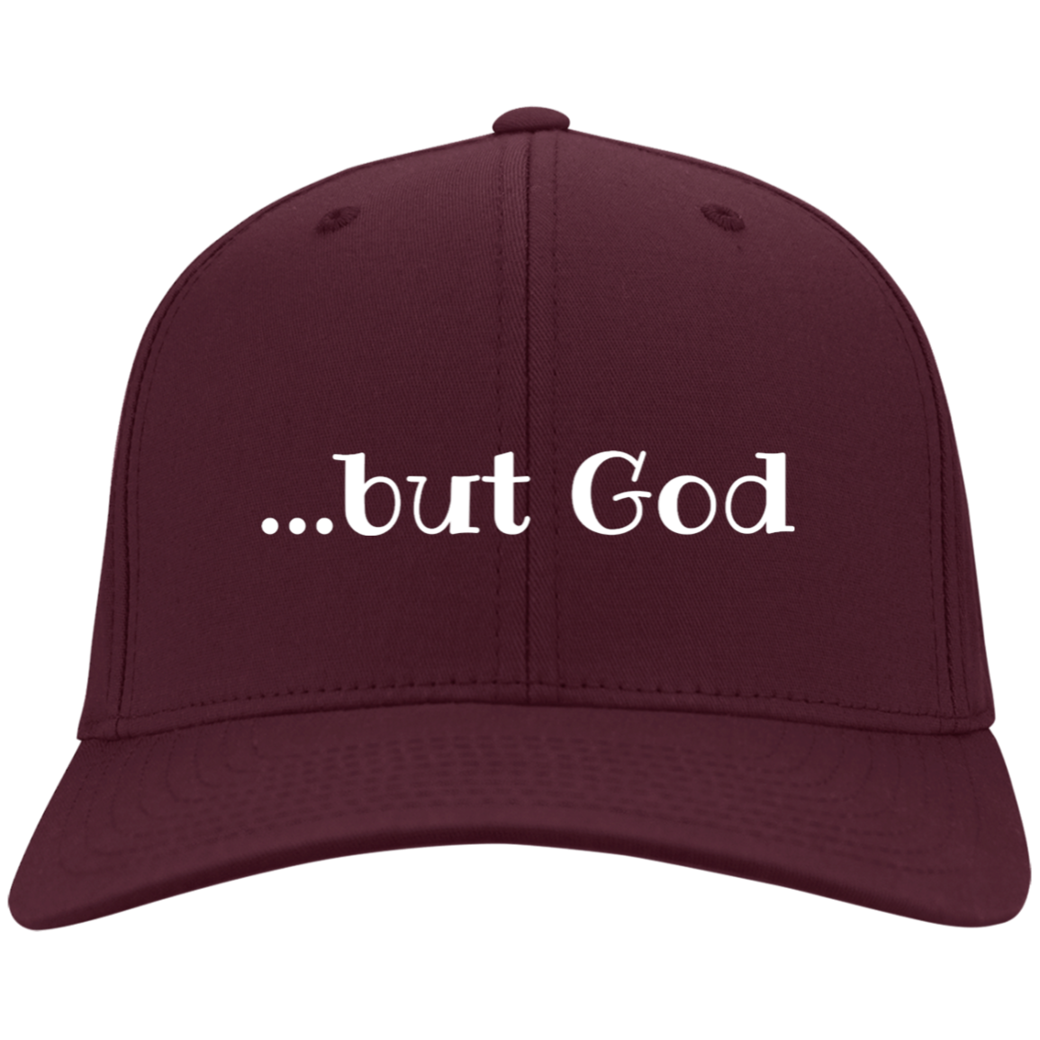 But God Embroidered Twill Cap