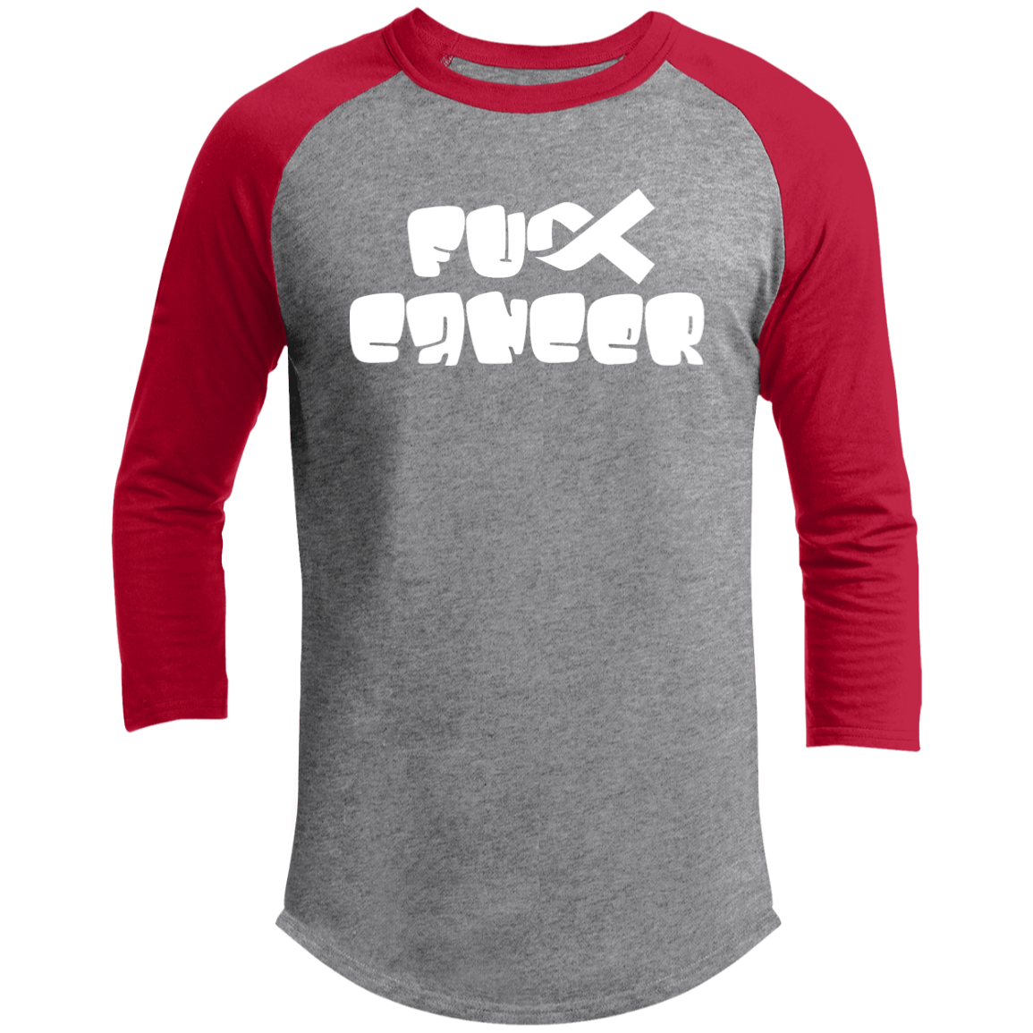 FCancer 3/4 Raglan Sleeve Shirt